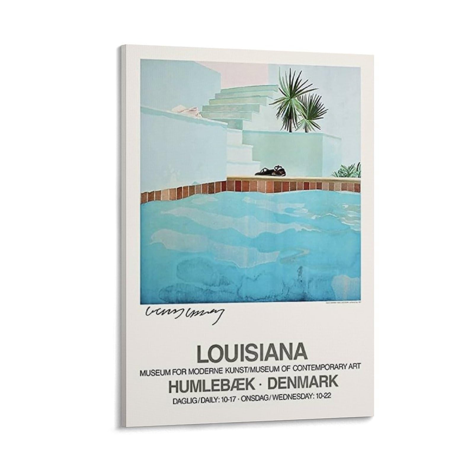 Amazon.co.jp: David Hockneyデイヴィッド・ホックニー ポスター 展覧
